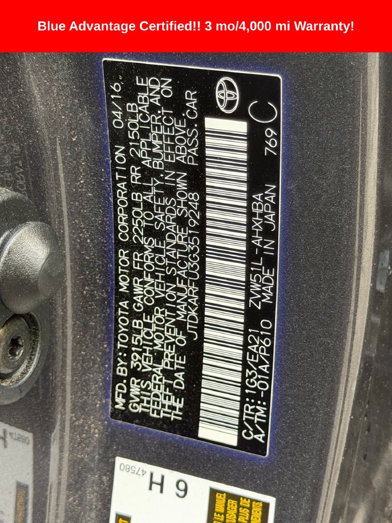 Used 2016 Toyota Prius Four Touring FWD image 31