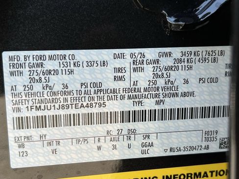 New 2026 Ford Expedition Active AWD/4WD image 38