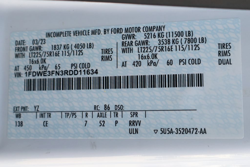 Used 2024 Ford E-350 and Econoline 350 Super Duty w/ Power Windows & Locks Group RWD image 43