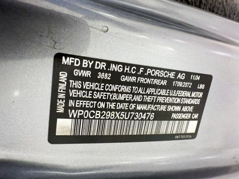 Used 2005 Porsche Boxster S image 32