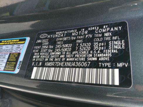 Used 2022 Hyundai Palisade Calligraphy image 46