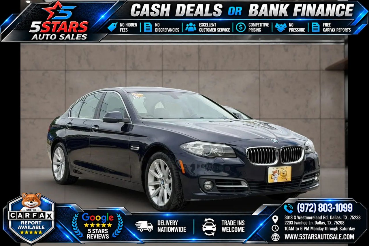 Used 2015 BMW 535i xDrive Sedan AWD/4WD image 1