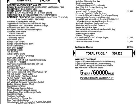 Used 2022 RAM 1500 Laramie image 65