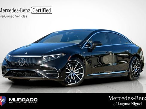 Certified 2023 Mercedes-Benz EQS 580 4MATIC Sedan image 1