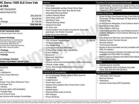 Used 2022 GMC Sierra 1500 SLE AWD/4WD image 20
