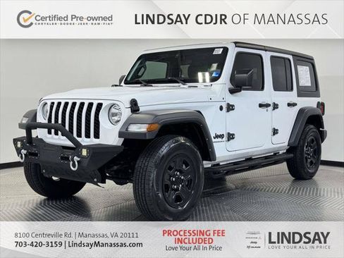 Certified 2024 Jeep Wrangler Unlimited Sport AWD/4WD image 6