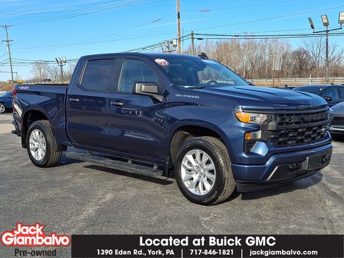 Used 2022 Chevrolet Silverado 1500 Custom image 1