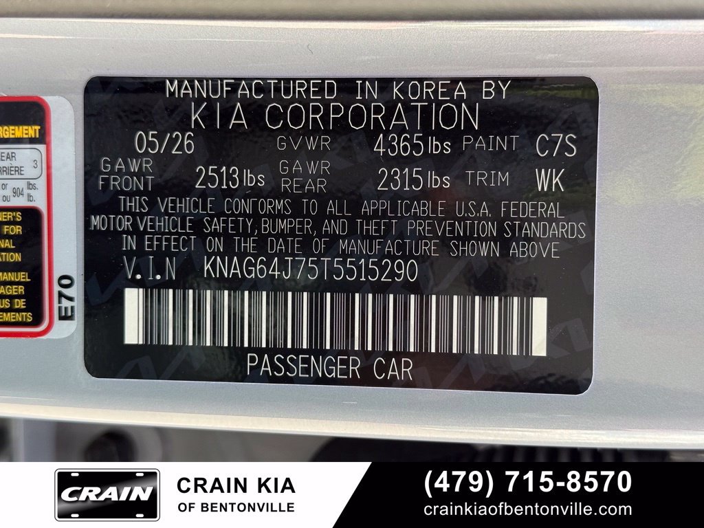 New 2026 Kia K5 GT-Line FWD image 34
