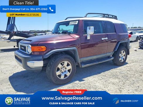 Used 2007 Toyota FJ Cruiser 4WD image 1