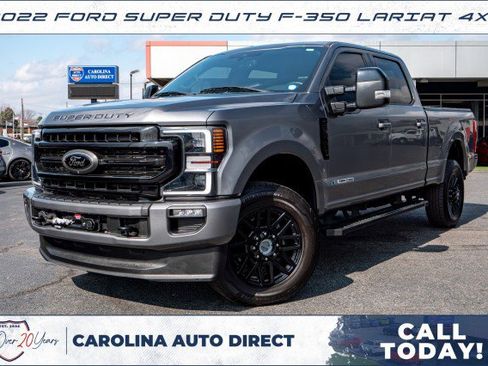 Used 2022 Ford F350 Lariat w/ Black Appearance Package image 1