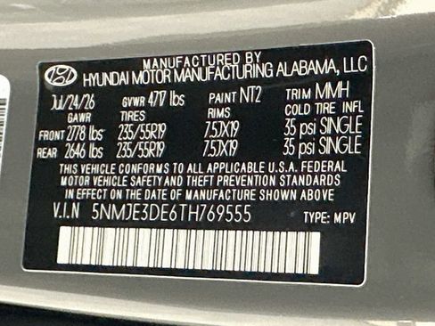 New 2026 Hyundai Tucson Limited FWD image 24