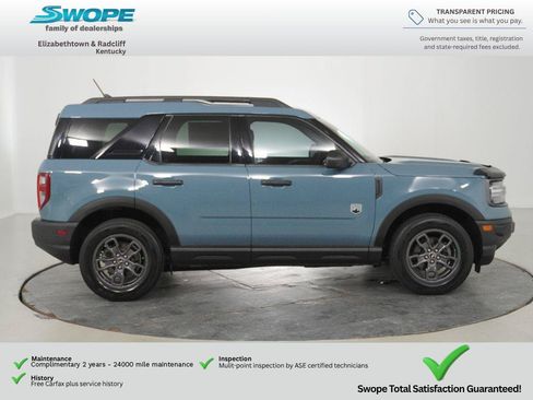Certified 2022 Ford Bronco Sport Big Bend w/ Convenience Package AWD/4WD image 3