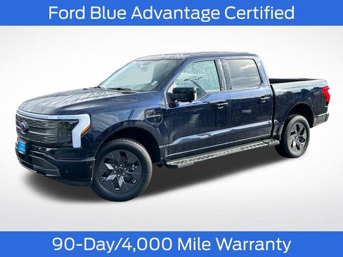 Used 2022 Ford F150 Lightning Lariat AWD/4WD image 1