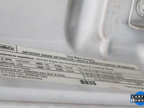 Used 2016 Ford F550 4x4 Crew Cab Super Duty image 46