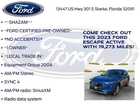 Certified 2023 Ford Escape Active image 6