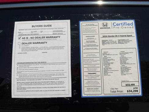Certified 2024 Honda CR-V Sport image 33