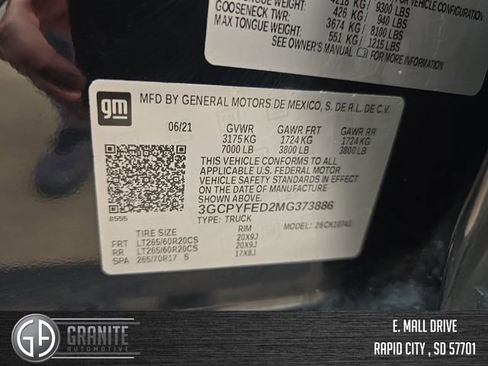 Used 2021 Chevrolet Silverado 1500 LT Trail Boss w/ Convenience Package II image 30