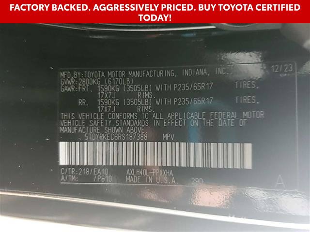Used 2024 Toyota Sienna XLE FWD image 5