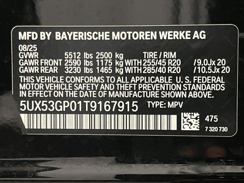 Used 2026 BMW X3 xDrive30i w/ Convenience Package AWD/4WD image 25