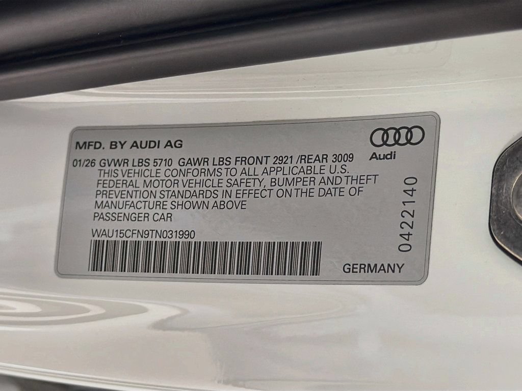 Used 2026 Audi A6 Premium w/ 20" Wheel Package AWD/4WD image 30
