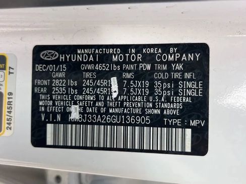 Used 2016 Hyundai Tucson Limited w/ Option Group 03 image 27