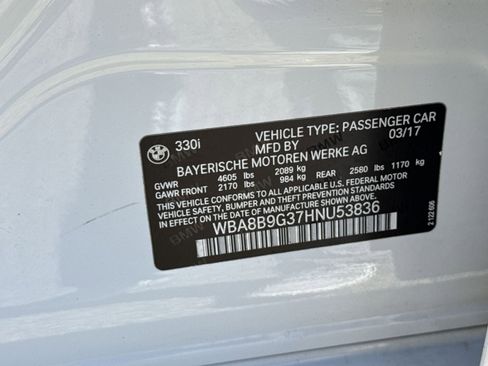 Used 2017 BMW 330i Sedan RWD image 22