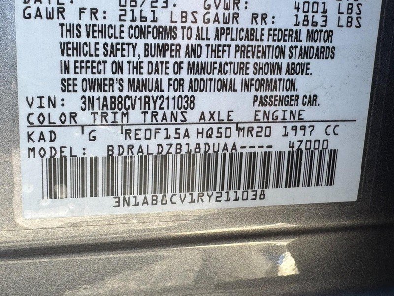 Used 2024 Nissan Sentra SV w/ All-Weather Package FWD image 25