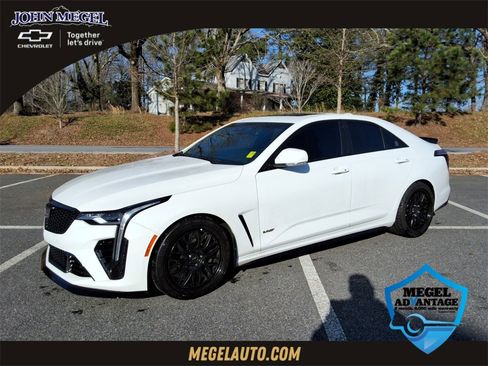Used 2023 Cadillac CT4 V Blackwing w/ LPO, Blue Accent Package image 1