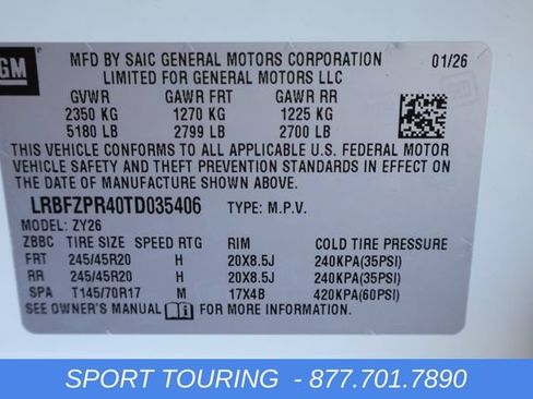 New 2026 Buick Envision Sport Touring AWD/4WD image 29