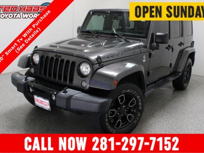Used 2017 Jeep Wrangler Unlimited Sahara