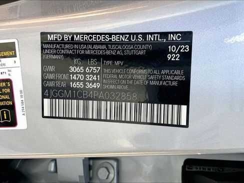 Used 2023 Mercedes-Benz EQE 350+ 4MATIC SUV image 4