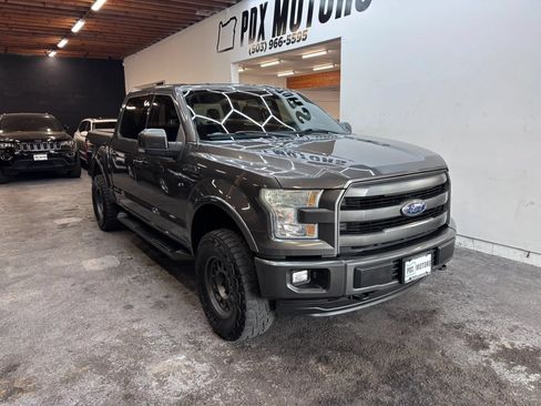 Used 2015 Ford F150 Lariat AWD/4WD image 2