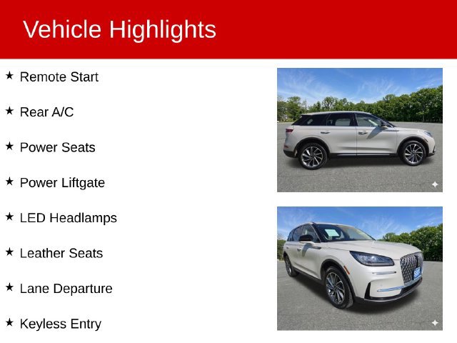 Used 2024 Lincoln Corsair AWD w/ Equipment Group 101A image 2