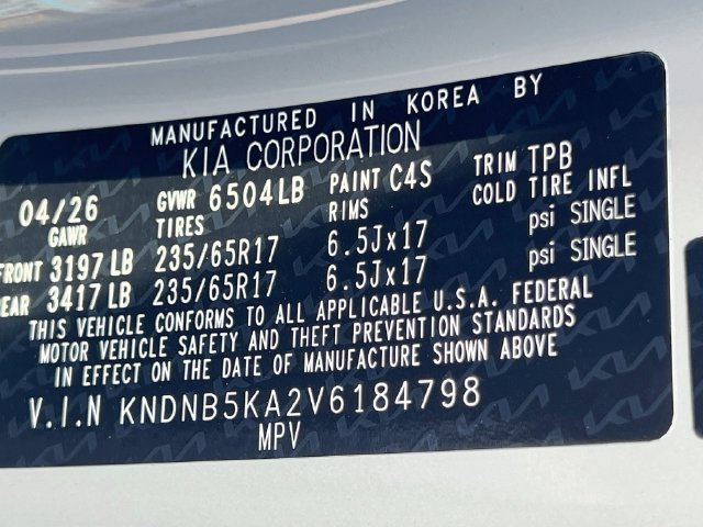 New 2027 Kia Carnival LXS FWD image 33