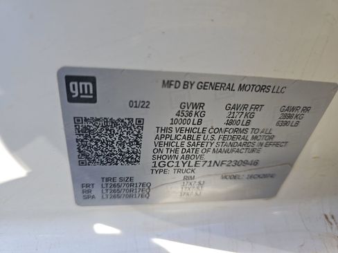 Used 2022 Chevrolet Silverado 2500 W/T w/ WT Convenience Package image 14