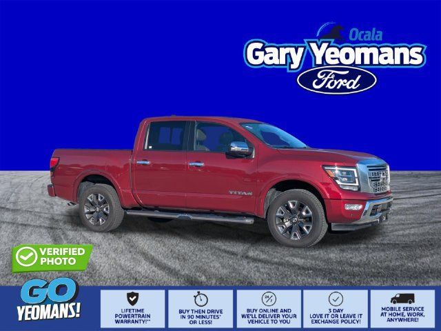 Used 2024 Nissan Titan Platinum Reserve w/ Moonroof Package AWD/4WD image 1