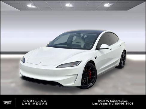 Used 2025 Tesla Model 3 Performance AWD/4WD image 1