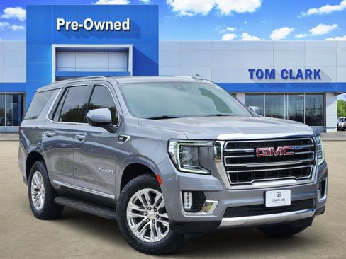 Used 2021 GMC Yukon SLT RWD image 1