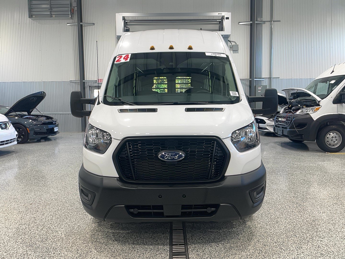 Used 2024 Ford Transit 350 148 High Roof Extended DRW RWD image 2