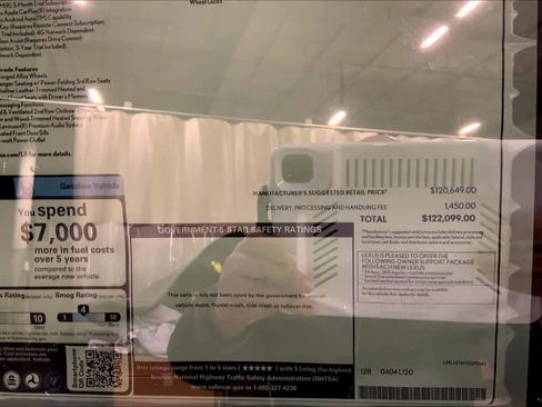 New 2026 Lexus LX 700h Luxury image 21