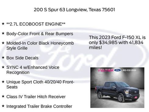Certified 2023 Ford F150 XL w/ STX Appearance Package image 22