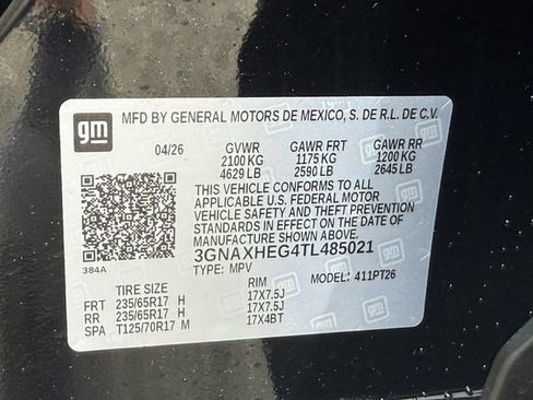 New 2026 Chevrolet Equinox LT w/ Convenience Package II FWD image 18