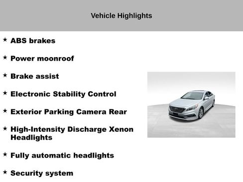 Used 2017 Hyundai Sonata Limited w/ Tech Package 03 FWD image 16