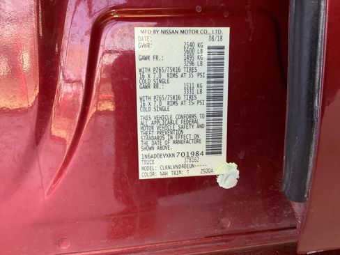 Used 2019 Nissan Frontier PRO-4X image 20