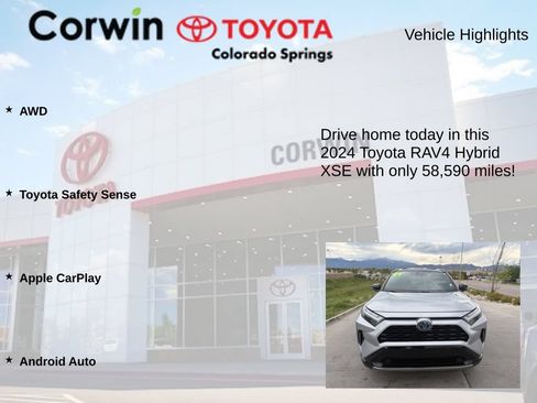 Used 2024 Toyota RAV4 XSE AWD/4WD image 6