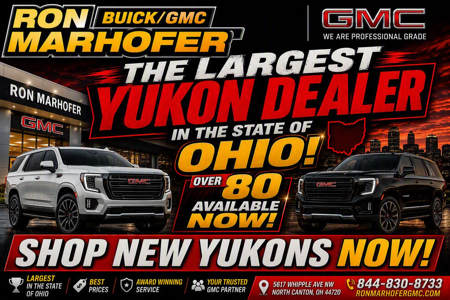 New 2026 GMC Yukon Denali w/ Sun & Power Step Package AWD/4WD image 2