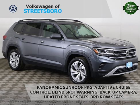 Used 2021 Volkswagen Atlas SE w/ Panoramic Sunroof Package image 1