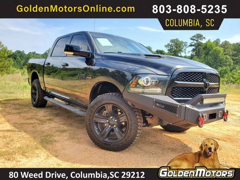 Used 2017 RAM 1500 Sport w/ Quick Order Package 26Q Night AWD/4WD image 1