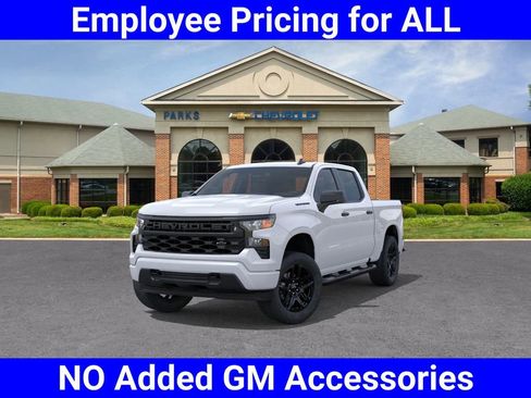 New 2026 Chevrolet Silverado 1500 Custom w/ Turbomax Blackout Package image 1