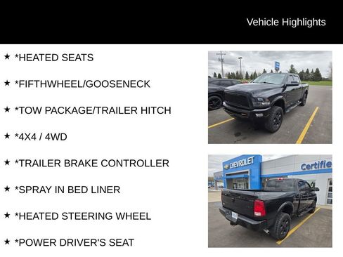 Used 2017 RAM 2500 Big Horn w/ Sport Appearance Group AWD/4WD image 4